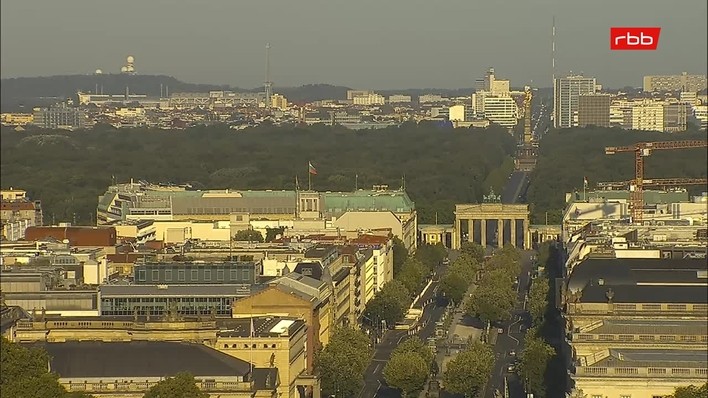 Archived image Webcam View from Rotes Rathaus, Berlin