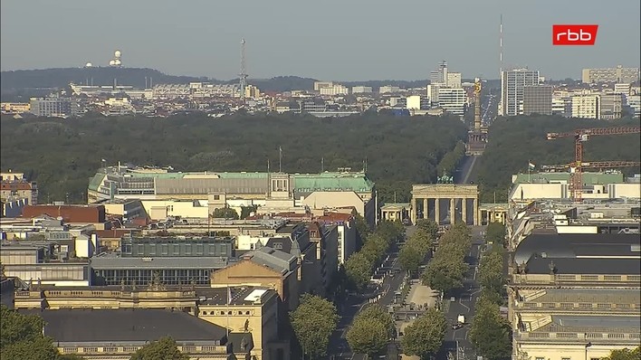 Archived image Webcam View from Rotes Rathaus, Berlin