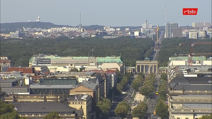 Archived image Webcam View from Rotes Rathaus, Berlin