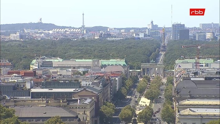 Archived image Webcam View from Rotes Rathaus, Berlin