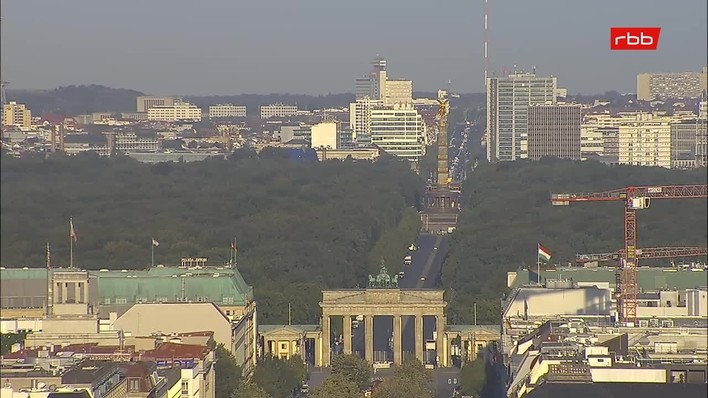 Archived image Webcam View from Rotes Rathaus, Berlin