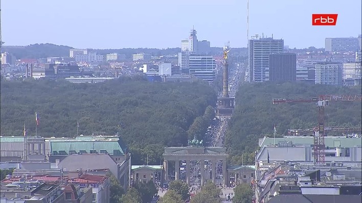Archived image Webcam View from Rotes Rathaus, Berlin