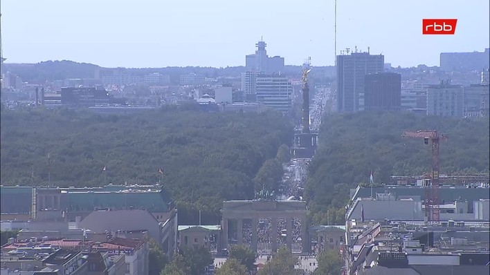 Archived image Webcam View from Rotes Rathaus, Berlin