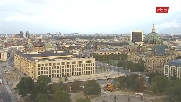 Archived image Webcam View from Rotes Rathaus, Berlin