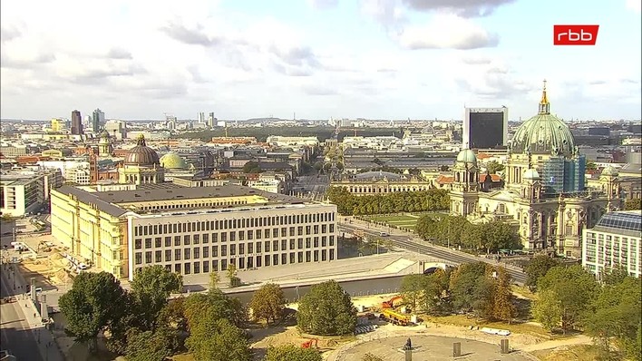 Archived image Webcam View from Rotes Rathaus, Berlin