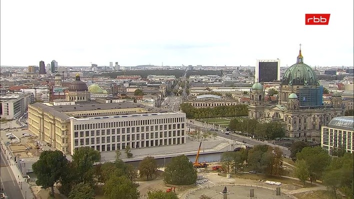 Archived image Webcam View from Rotes Rathaus, Berlin