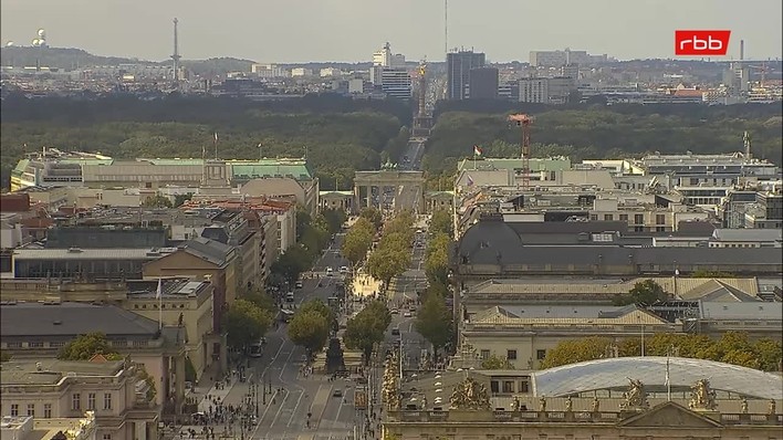 Archived image Webcam View from Rotes Rathaus, Berlin