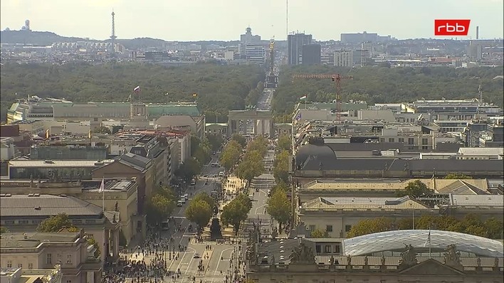 Archived image Webcam View from Rotes Rathaus, Berlin