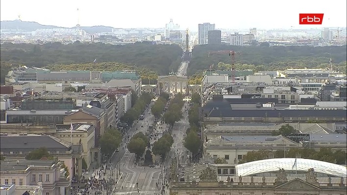 Archived image Webcam View from Rotes Rathaus, Berlin