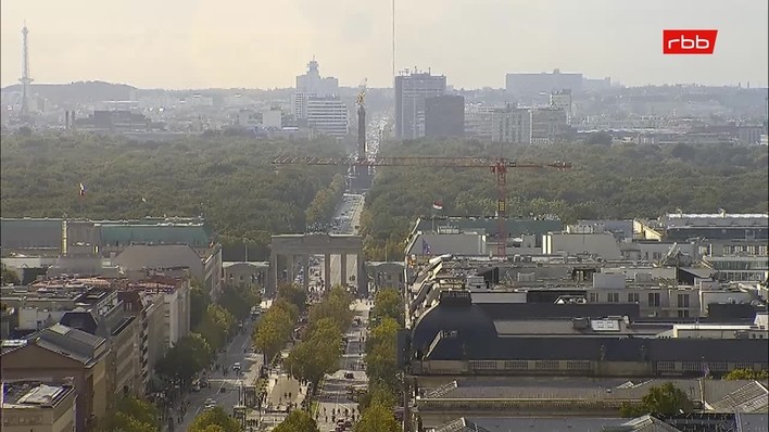 Archived image Webcam View from Rotes Rathaus, Berlin