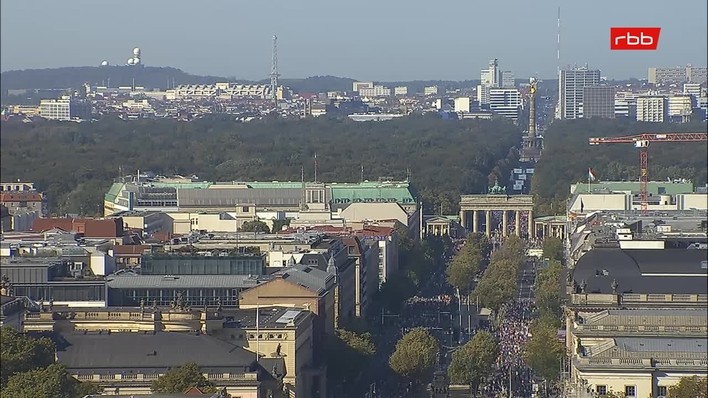Archived image Webcam View from Rotes Rathaus, Berlin