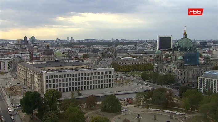 Archived image Webcam View from Rotes Rathaus, Berlin