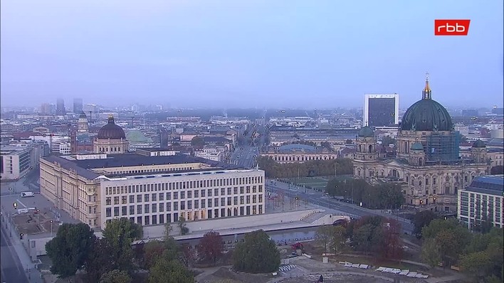 Archived image Webcam View from Rotes Rathaus, Berlin