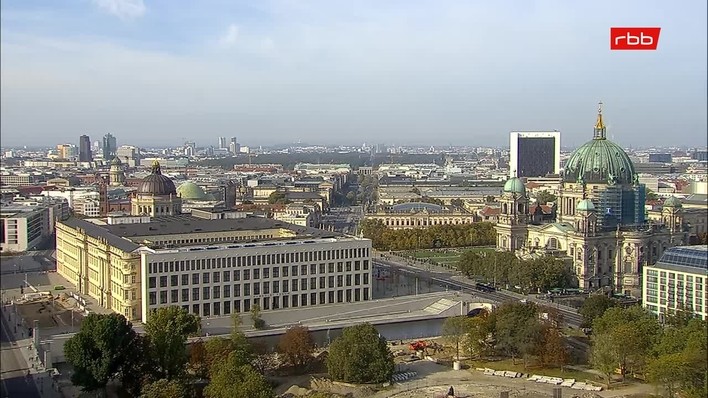 Archived image Webcam View from Rotes Rathaus, Berlin