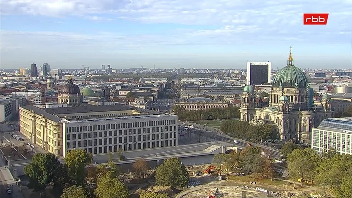 Archived image Webcam View from Rotes Rathaus, Berlin