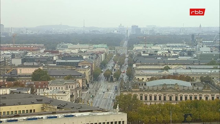 Archived image Webcam View from Rotes Rathaus, Berlin