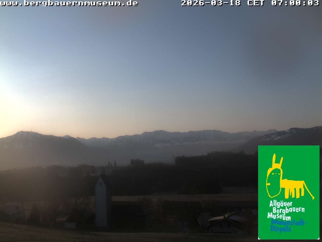 Archived image Webcam Museum of Mountain Farming in Allgäu