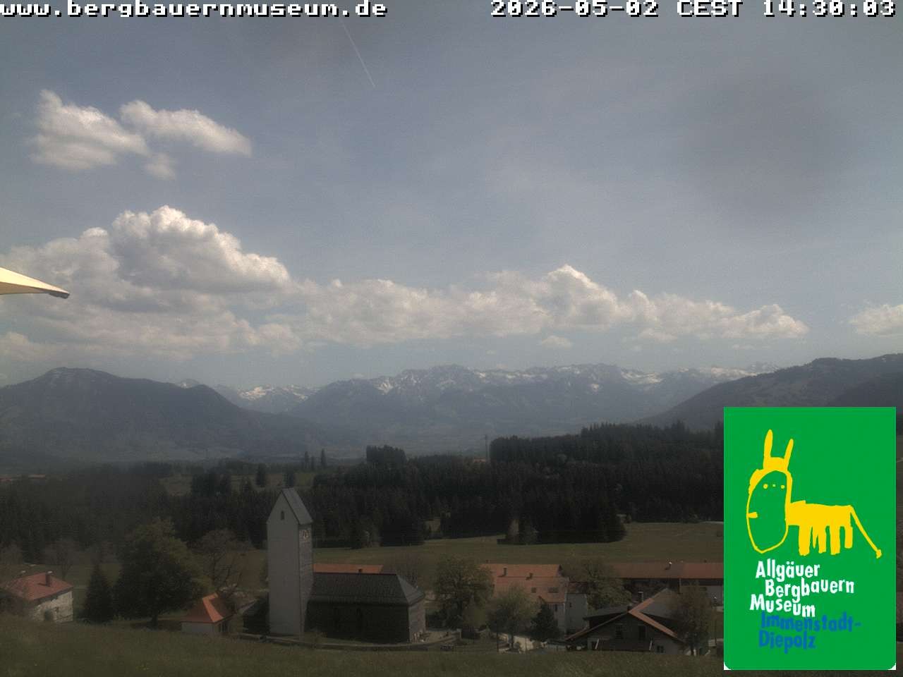 Archived image Webcam Museum of Mountain Farming in Allgäu