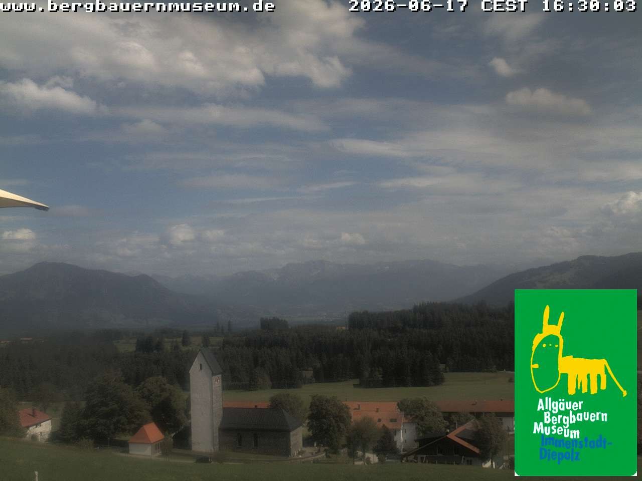 Archived image Webcam Museum of Mountain Farming in Allgäu