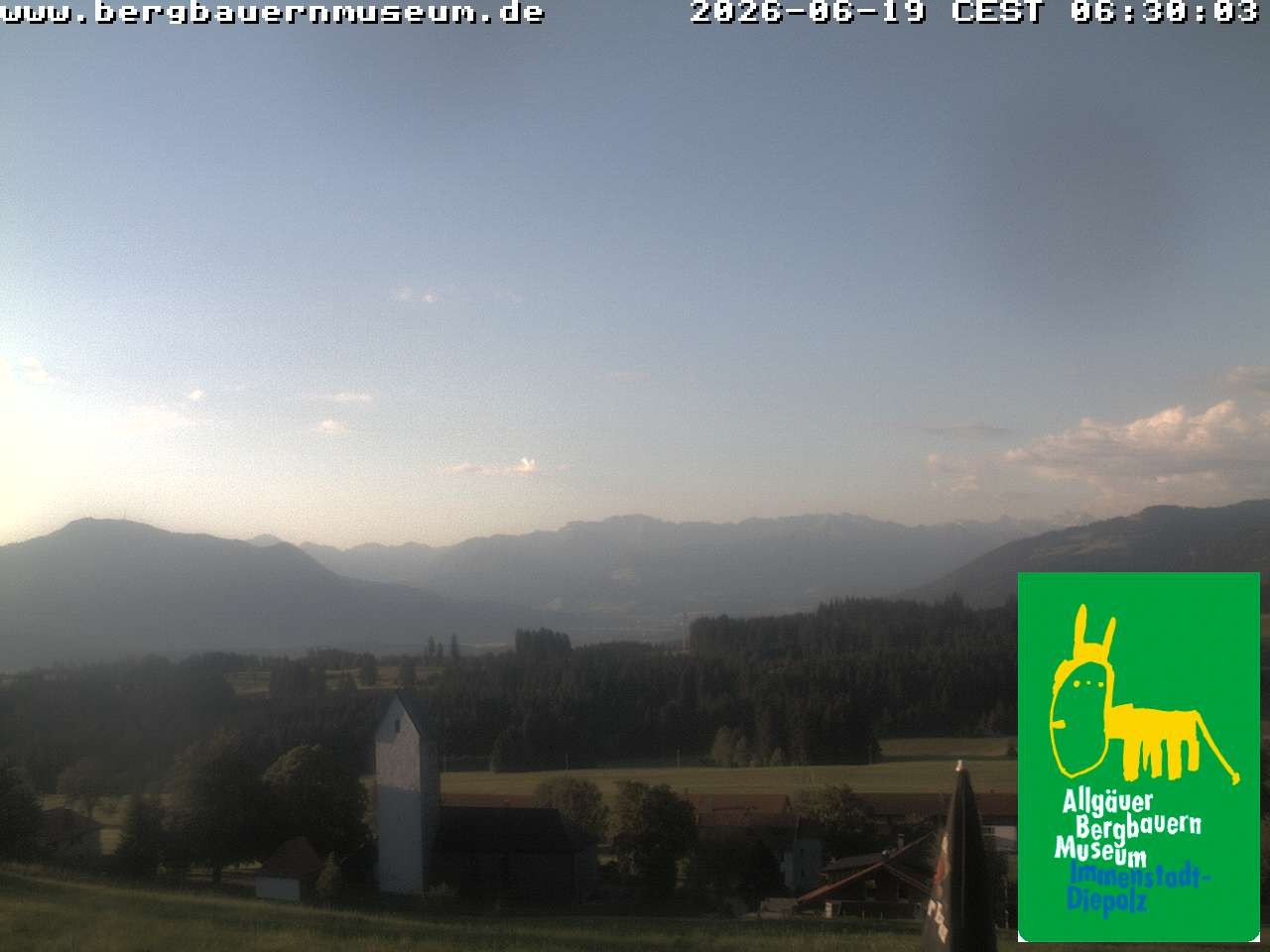 Archived image Webcam Museum of Mountain Farming in Allgäu