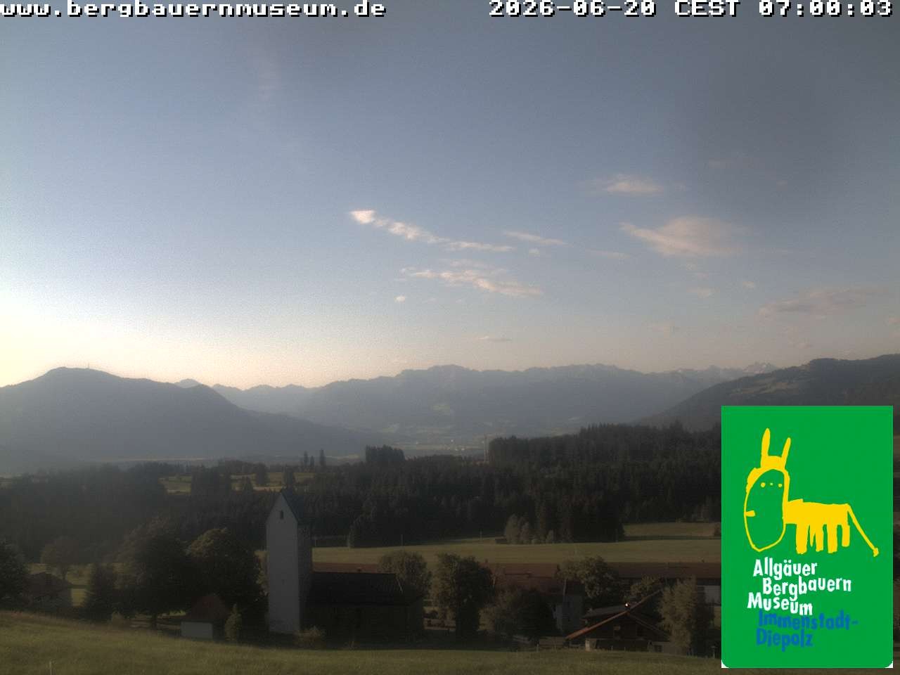 Archiv Foto Webcam Allgäuer Bergbauernmuseum