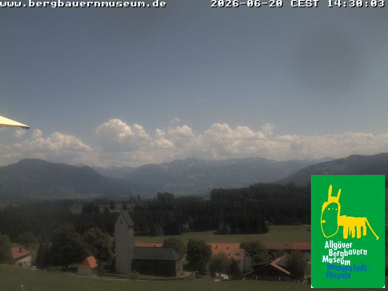 Archiv Foto Webcam Allgäuer Bergbauernmuseum