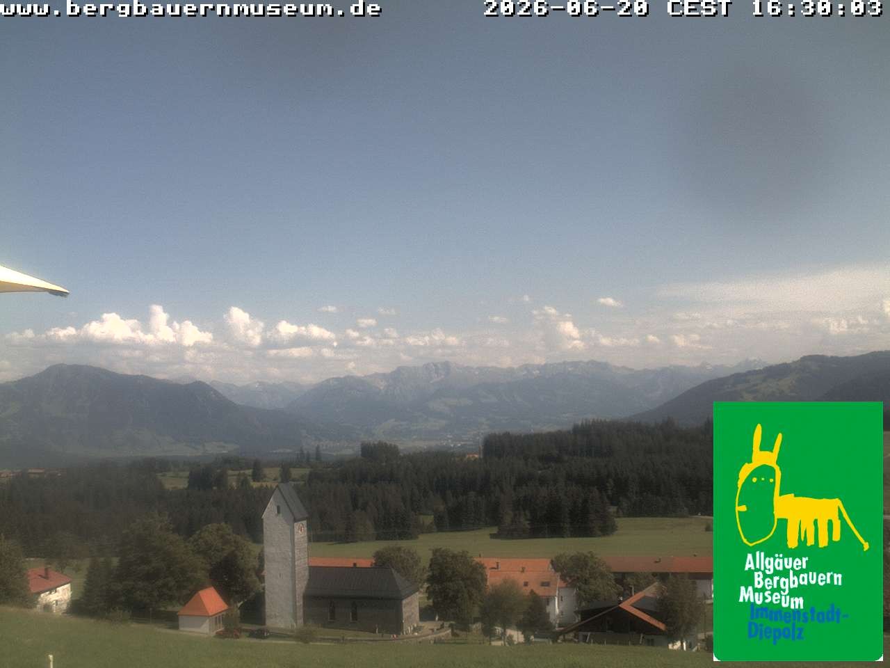 Archiv Foto Webcam Allgäuer Bergbauernmuseum