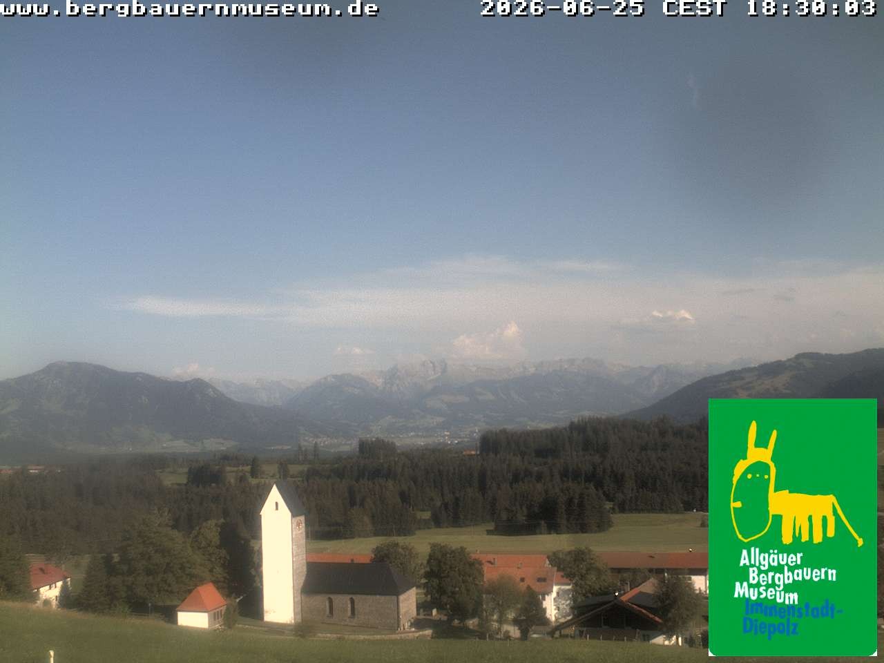 Archiv Foto Webcam Allgäuer Bergbauernmuseum