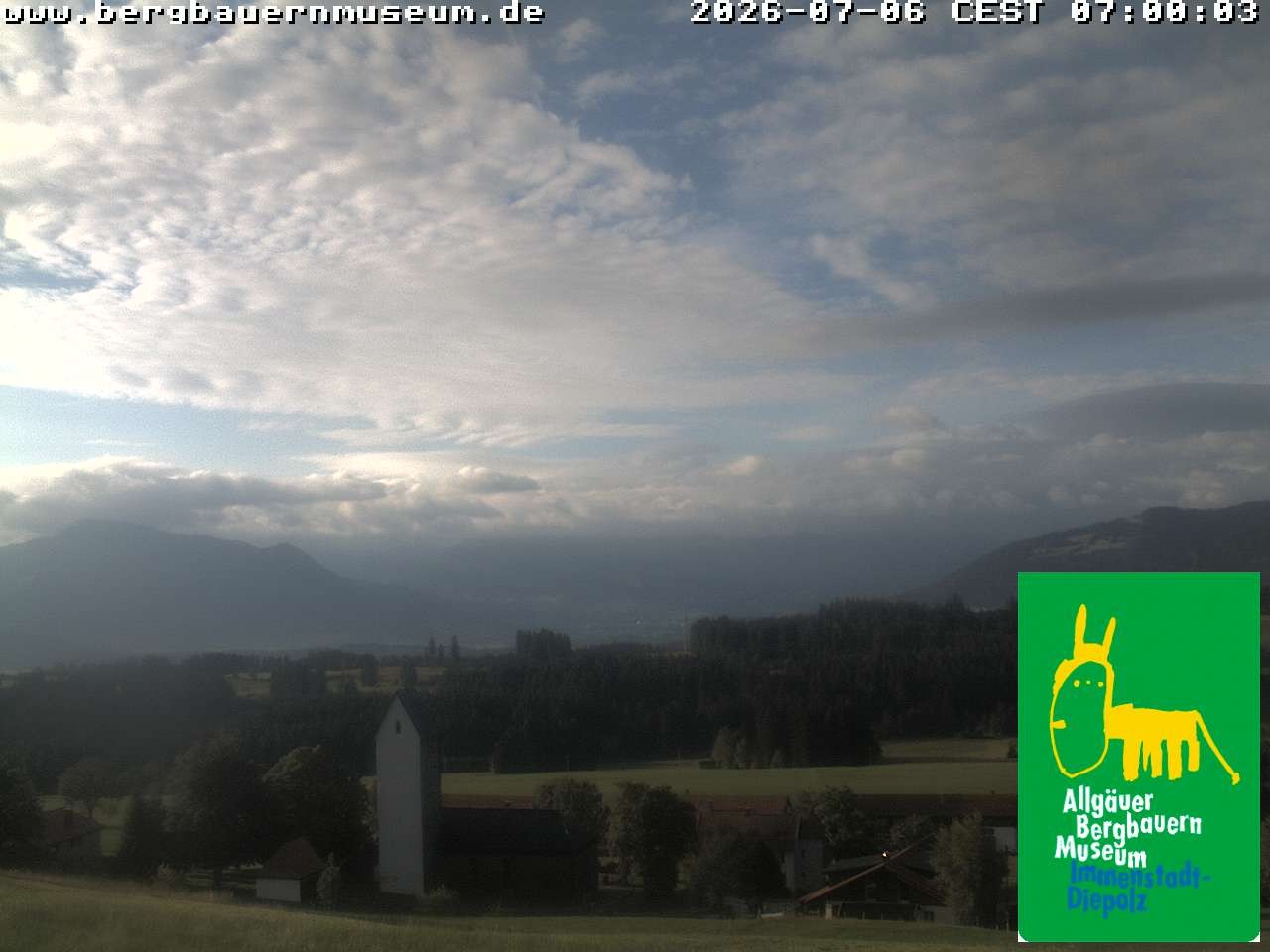 Archived image Webcam Museum of Mountain Farming in Allgäu
