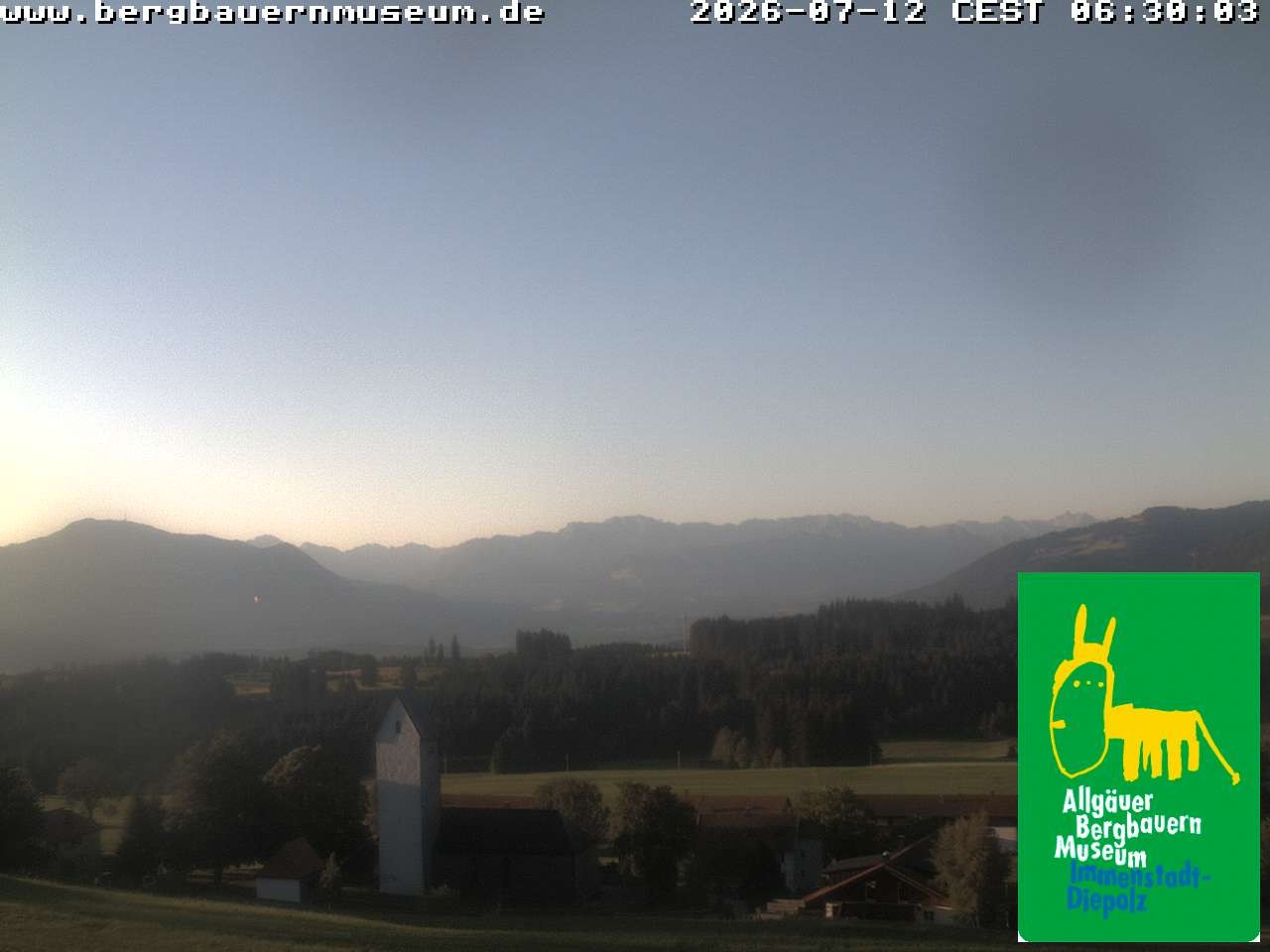 Archived image Webcam Museum of Mountain Farming in Allgäu