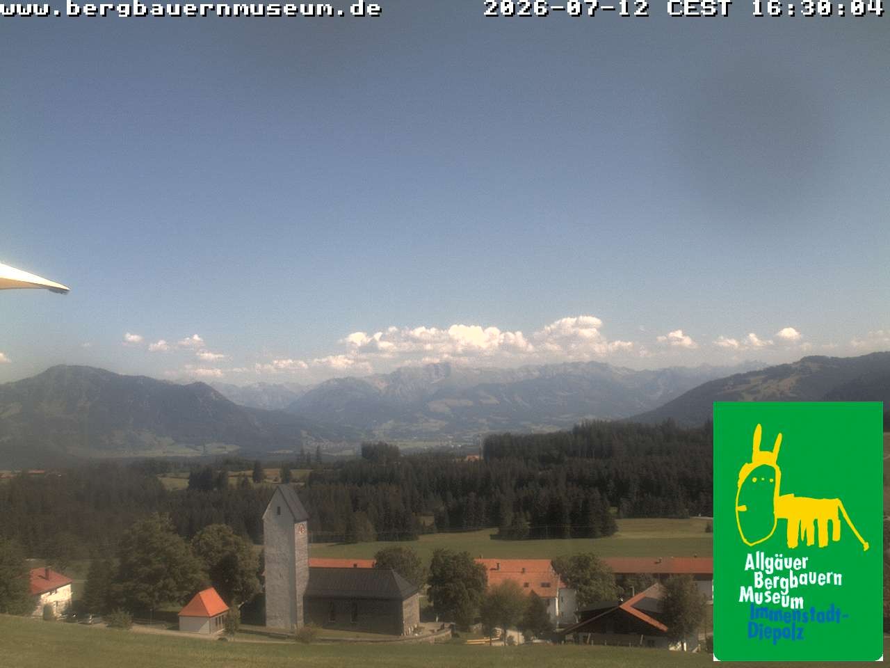 Archived image Webcam Museum of Mountain Farming in Allgäu