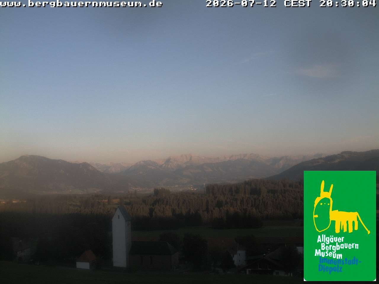 Archived image Webcam Museum of Mountain Farming in Allgäu
