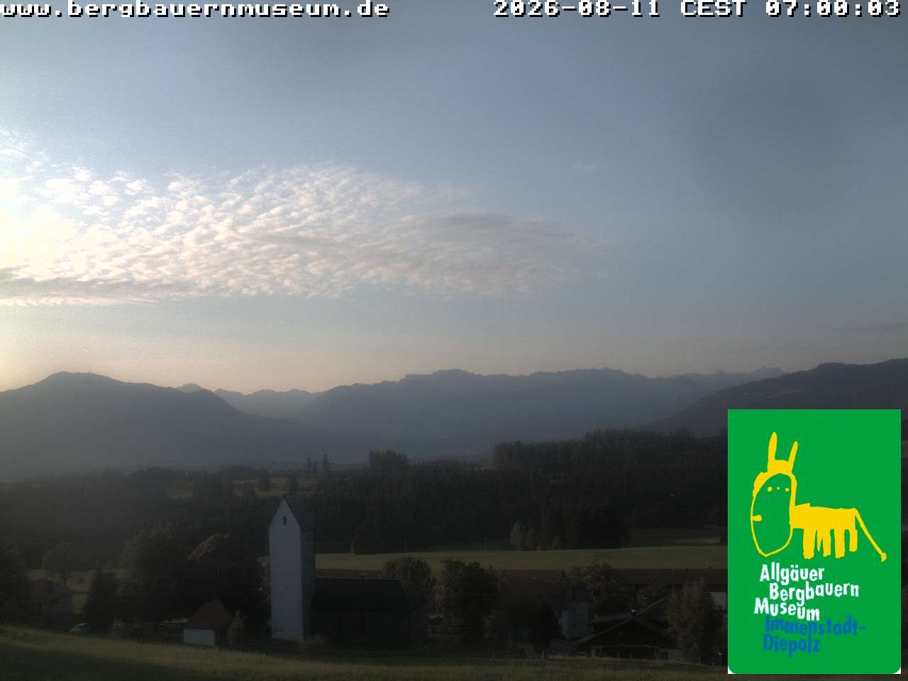 Archived image Webcam Museum of Mountain Farming in Allgäu
