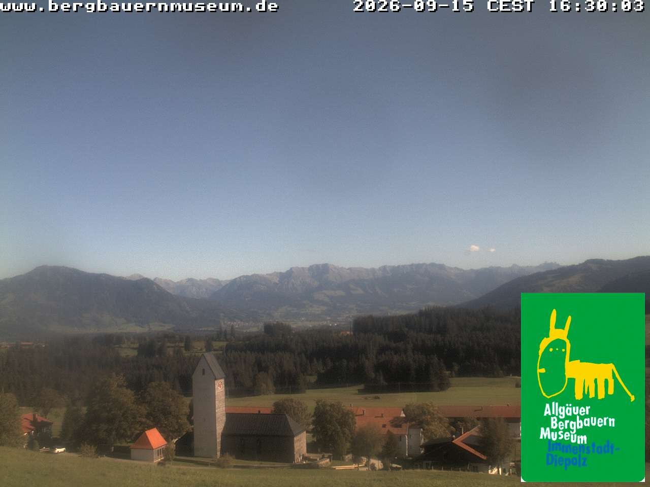 Archived image Webcam Museum of Mountain Farming in Allgäu