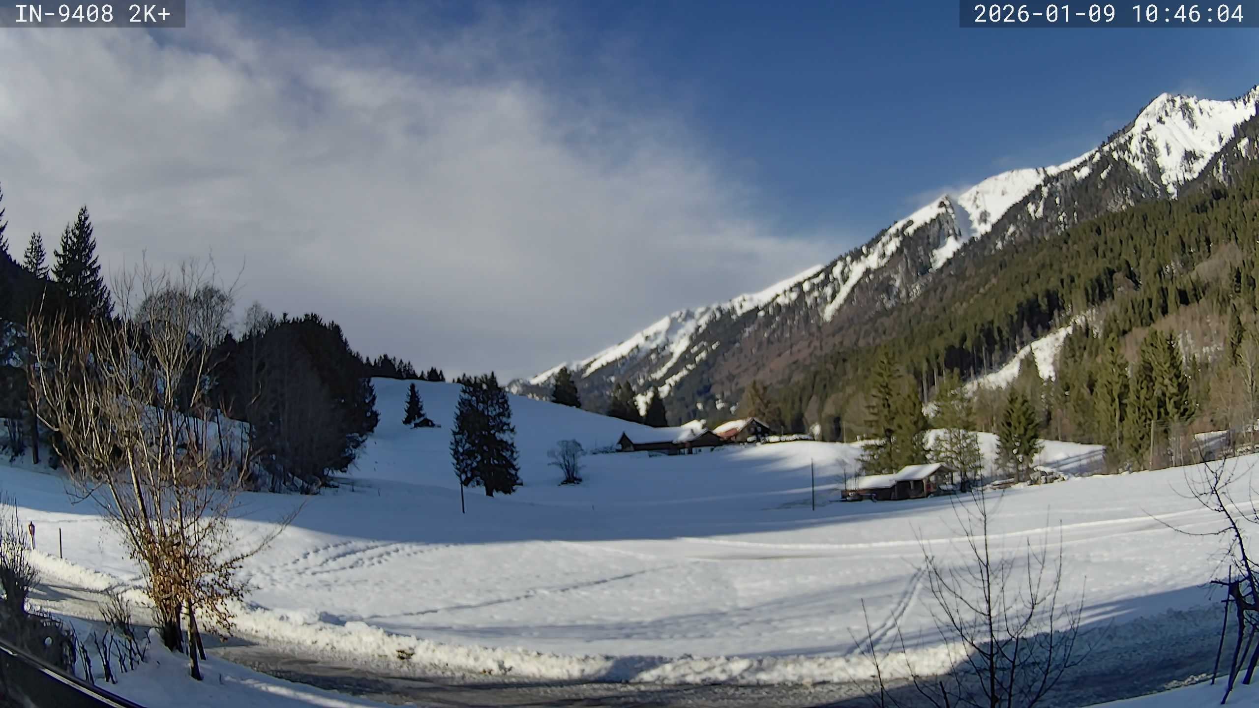 Archived image Webcam Guesthouse Heubethof (Blaichach)