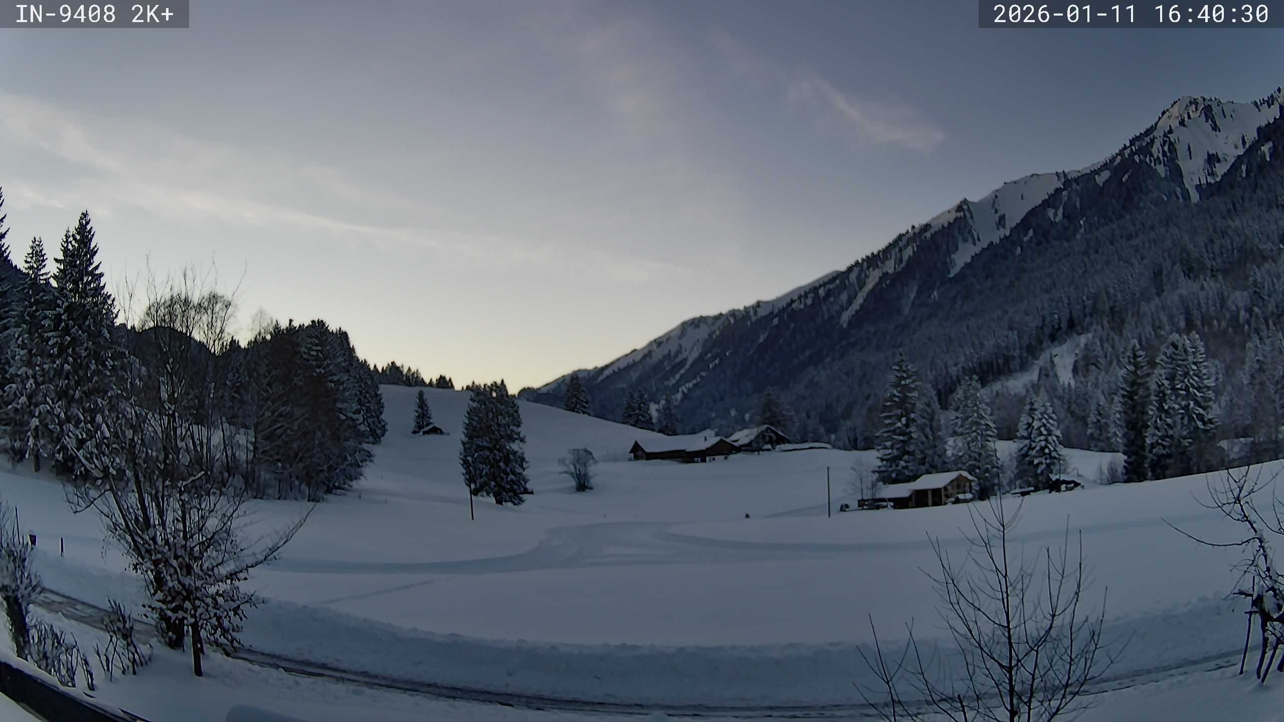 Archived image Webcam Guesthouse Heubethof (Blaichach)