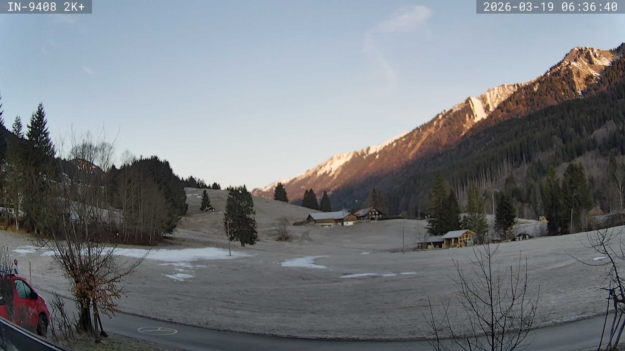 Archived image Webcam Guesthouse Heubethof (Blaichach)