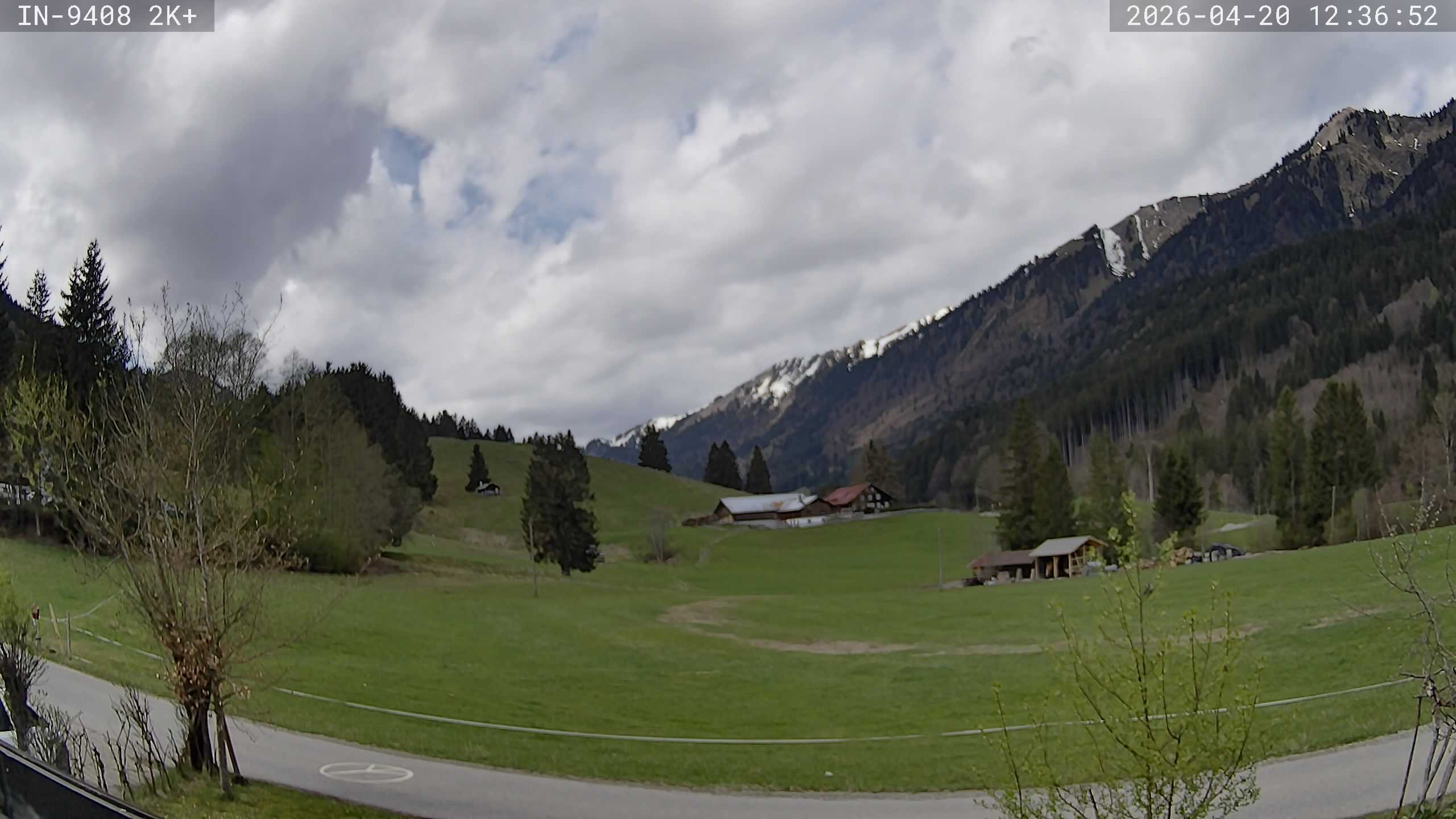 Archived image Webcam Guesthouse Heubethof (Blaichach)