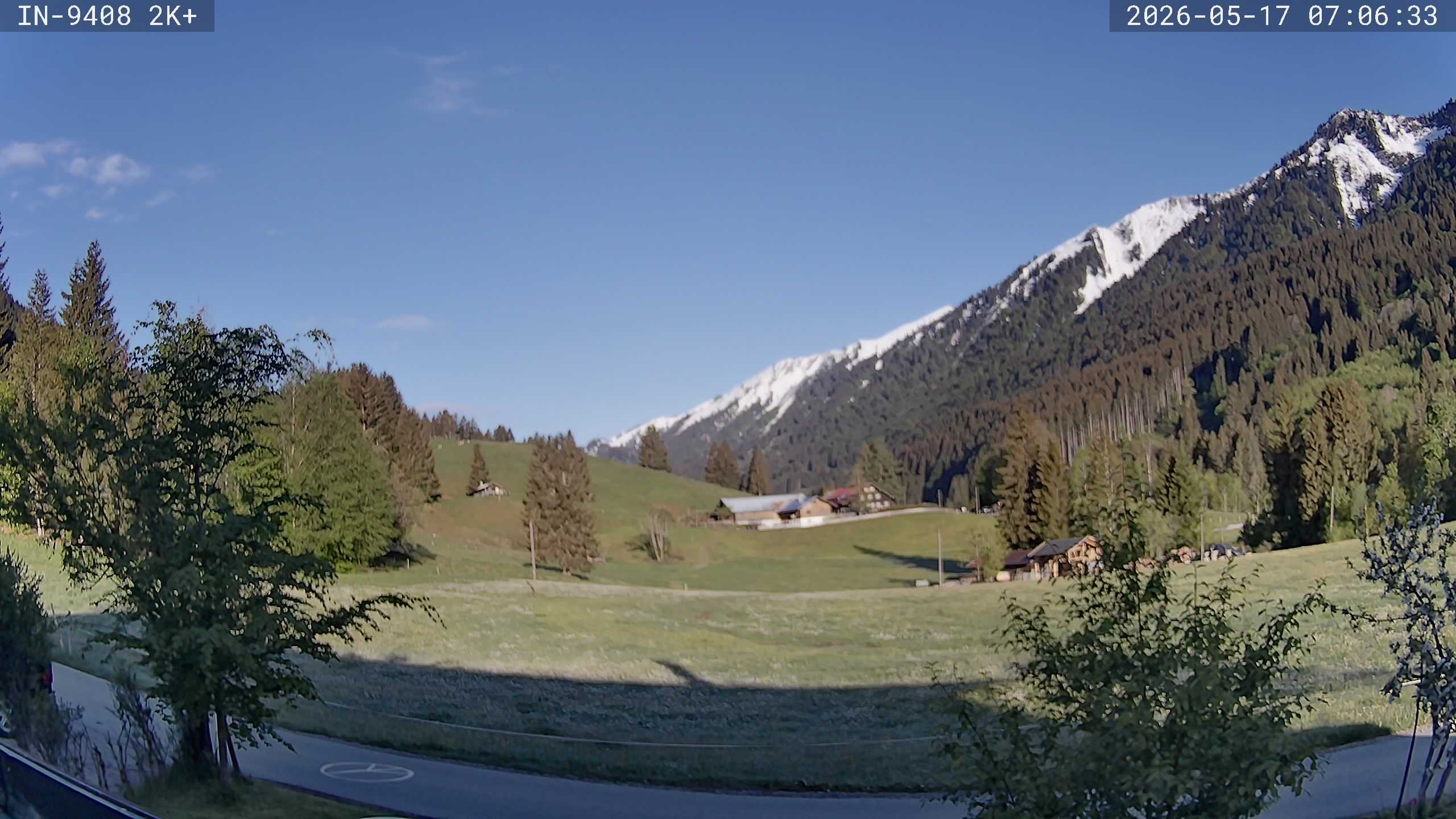 Archived image Webcam Guesthouse Heubethof (Blaichach)