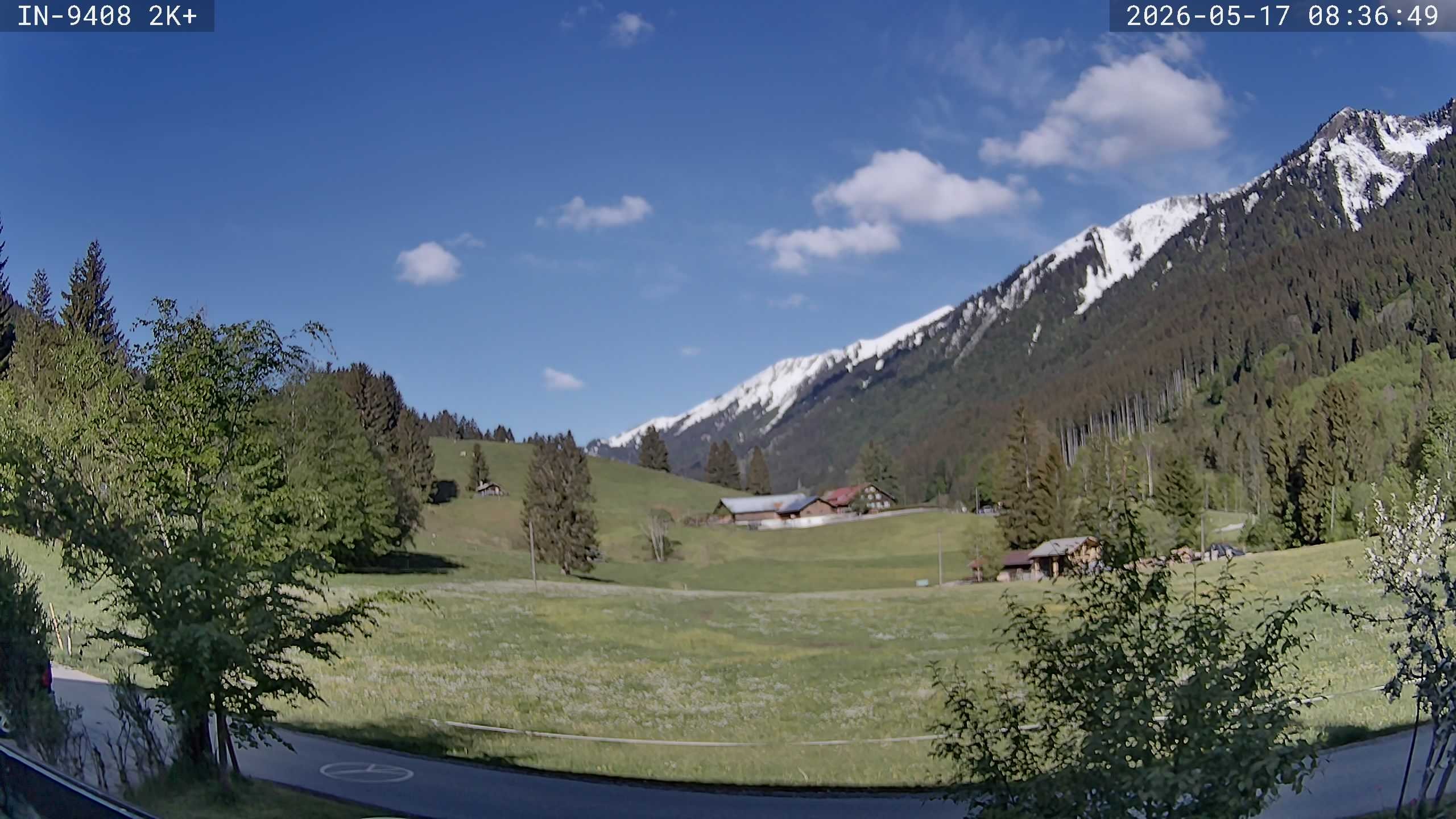 Archived image Webcam Guesthouse Heubethof (Blaichach)