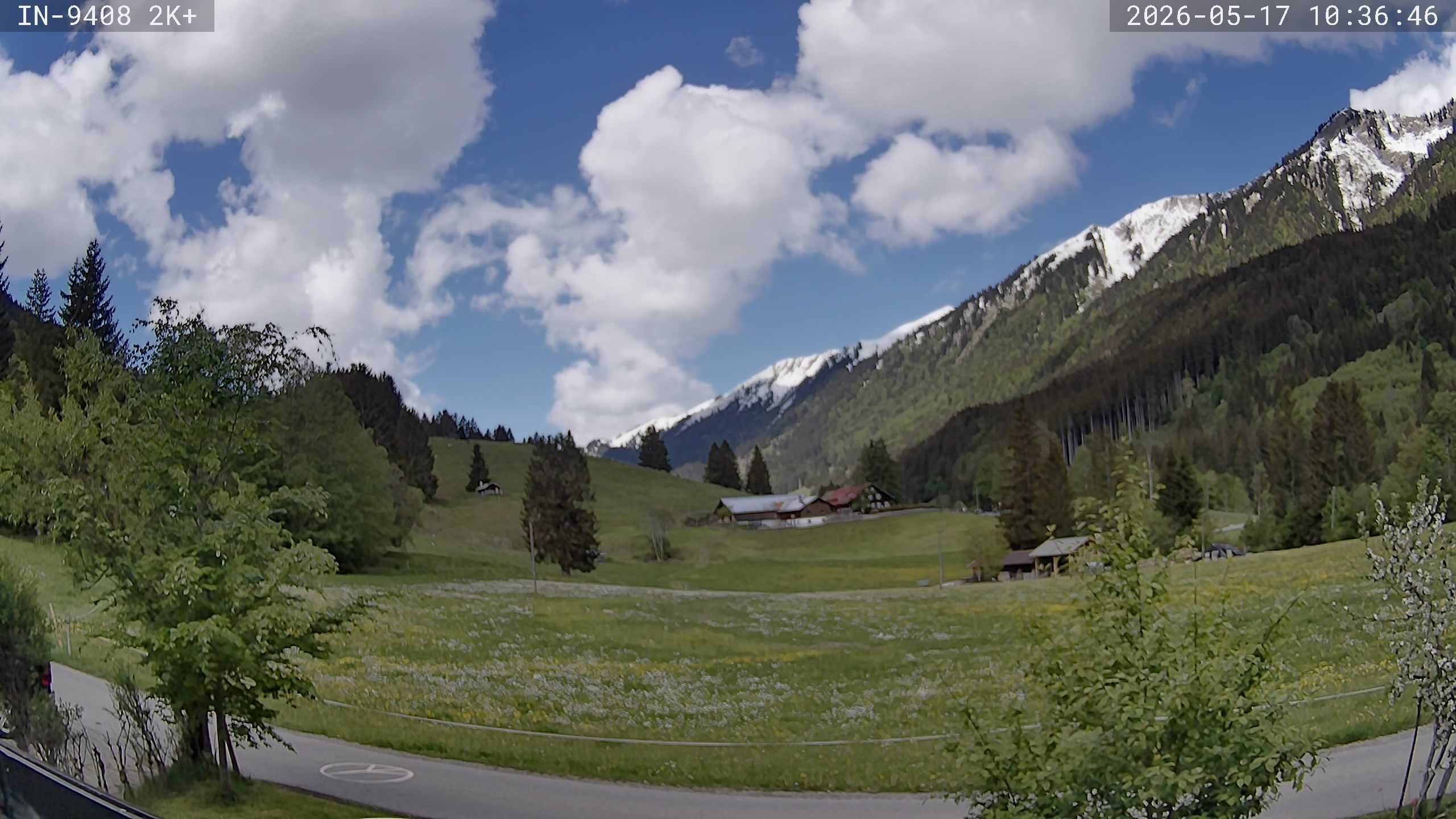 Archived image Webcam Guesthouse Heubethof (Blaichach)