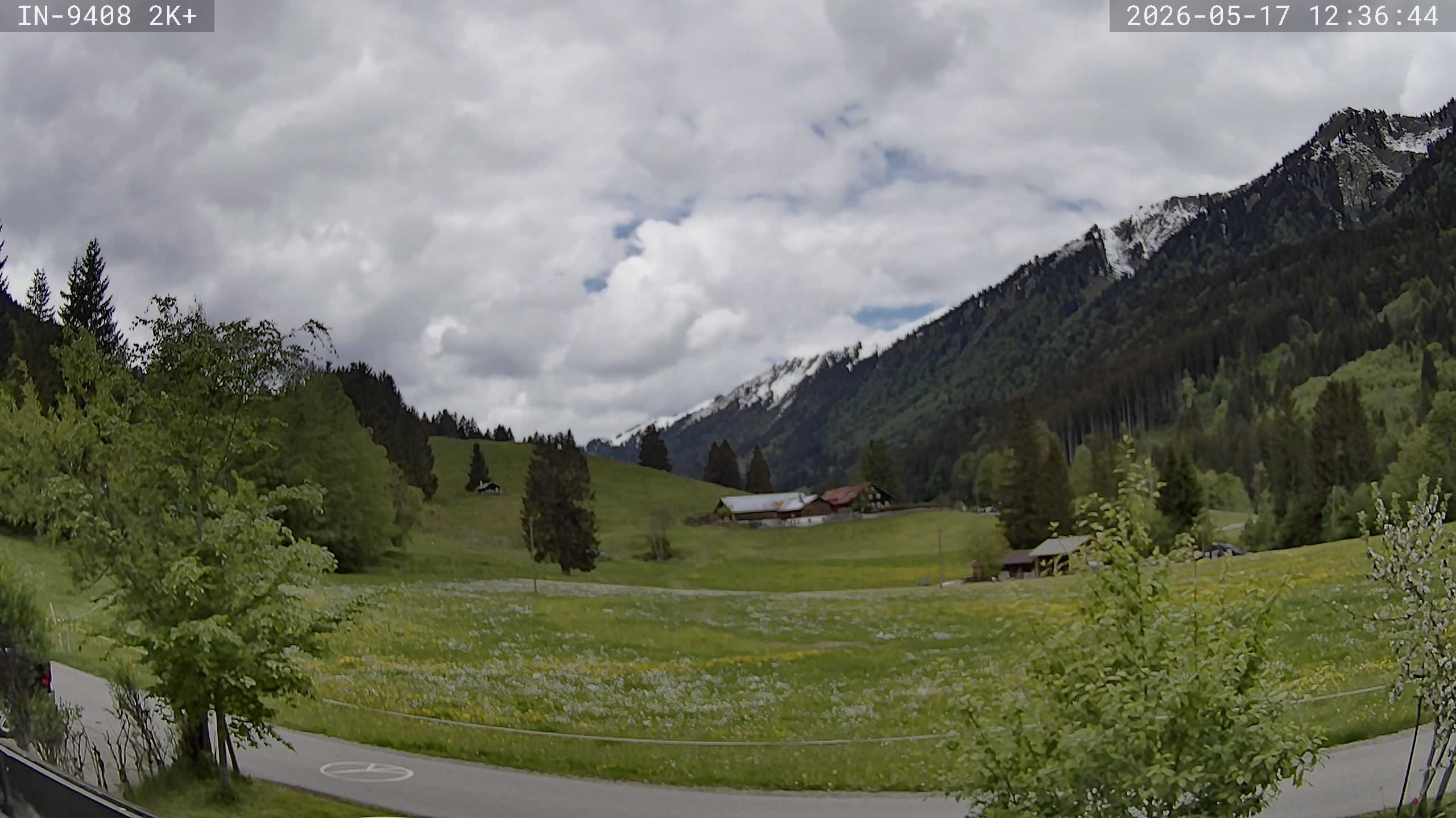 Archived image Webcam Guesthouse Heubethof (Blaichach)