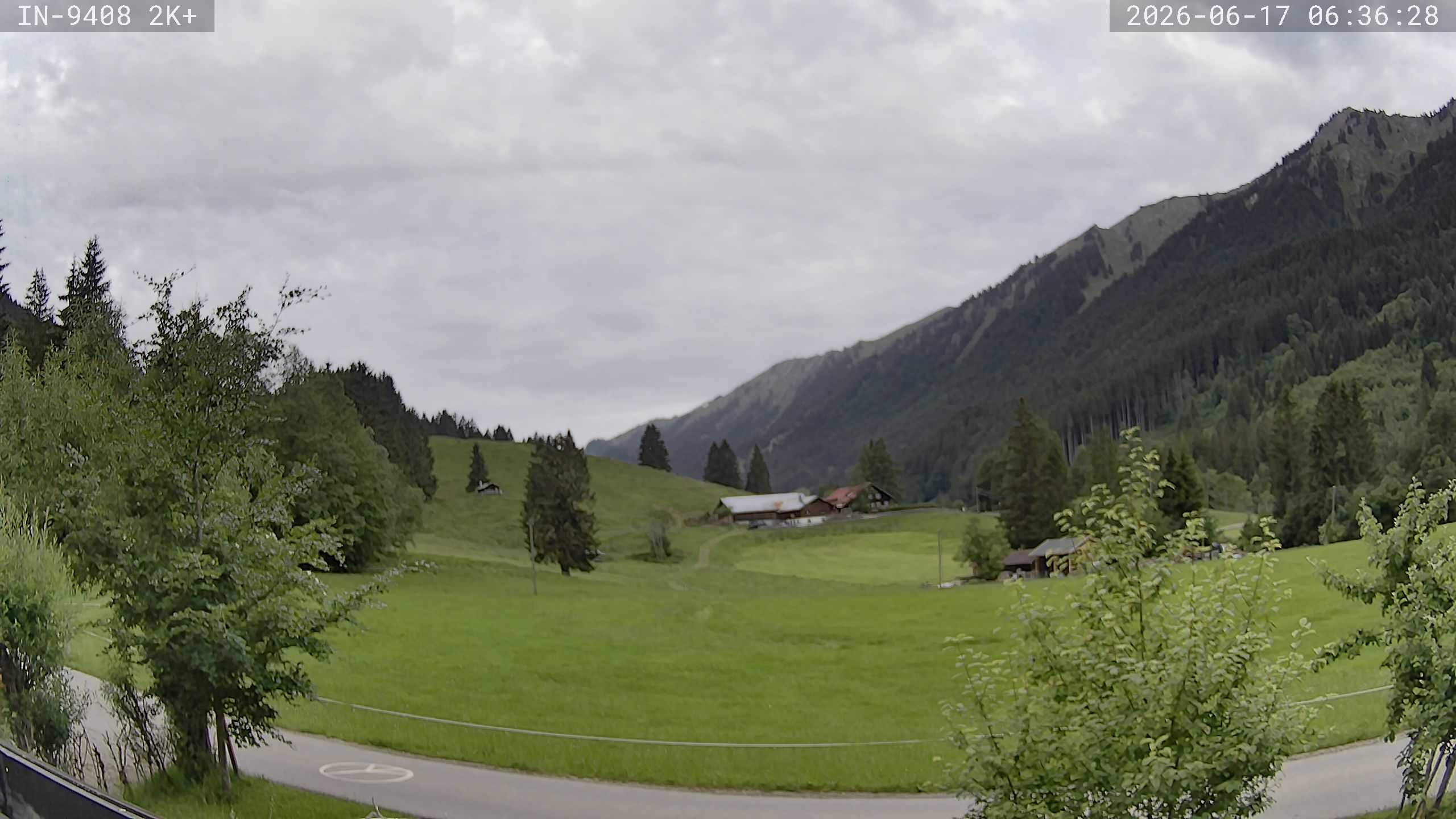Archived image Webcam Guesthouse Heubethof (Blaichach)