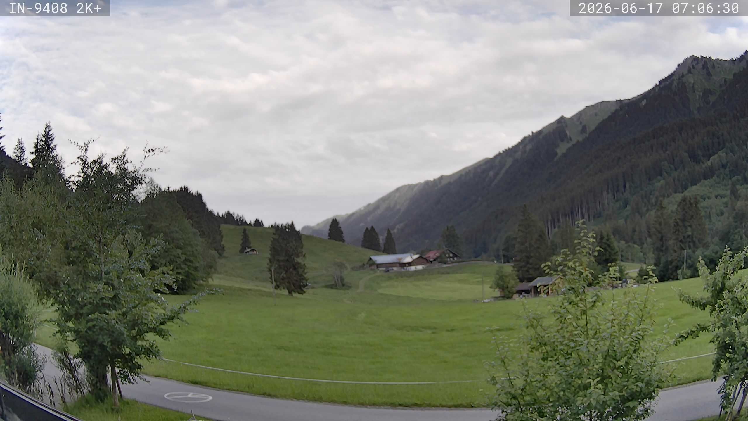 Archived image Webcam Guesthouse Heubethof (Blaichach)