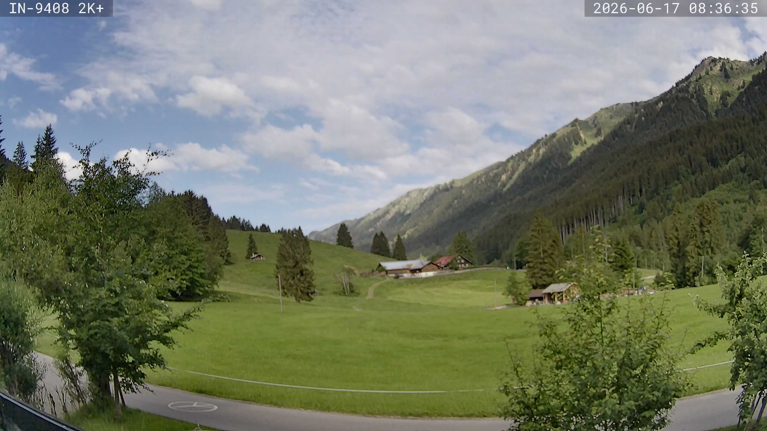 Archived image Webcam Guesthouse Heubethof (Blaichach)