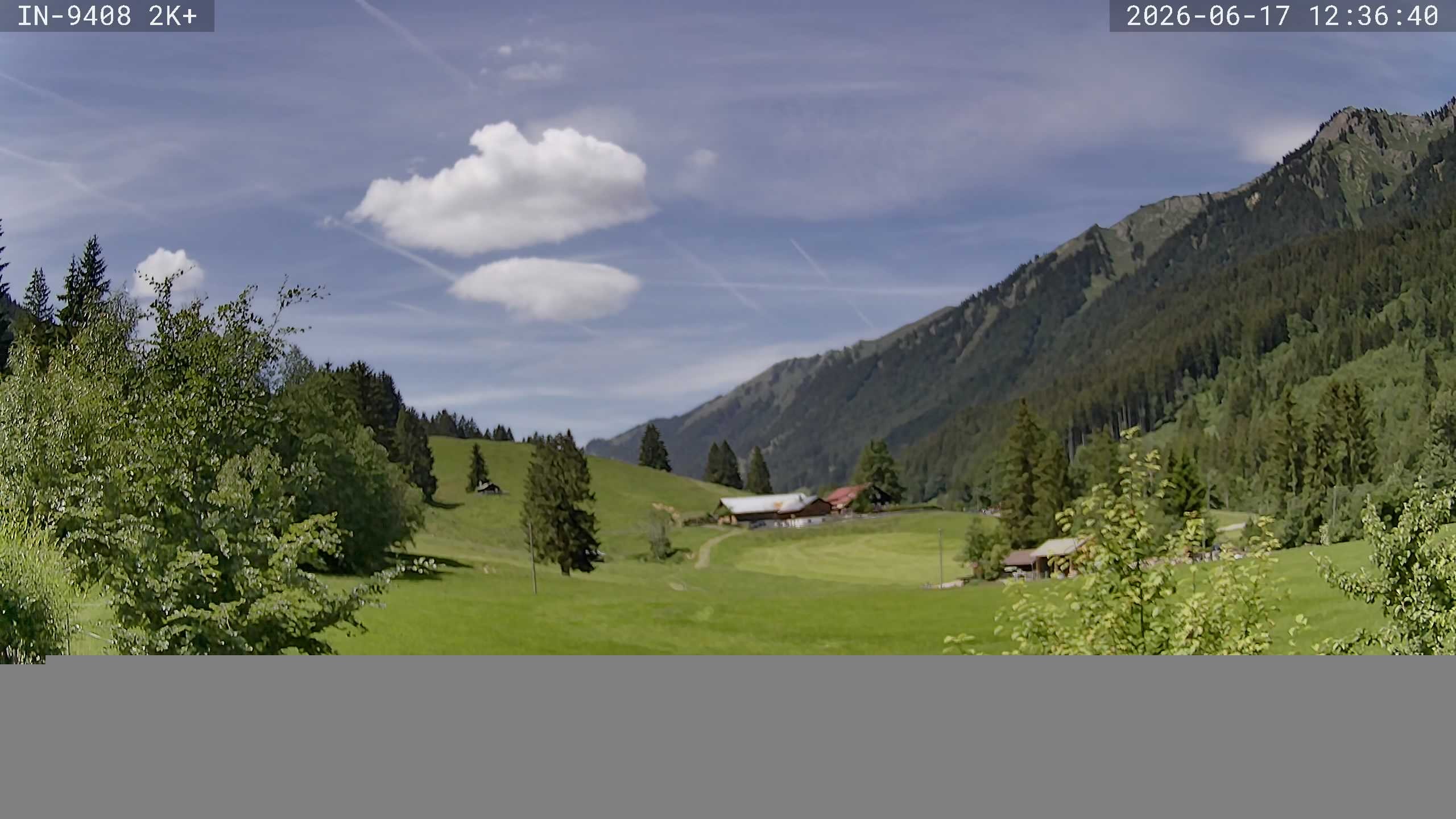Archived image Webcam Guesthouse Heubethof (Blaichach)