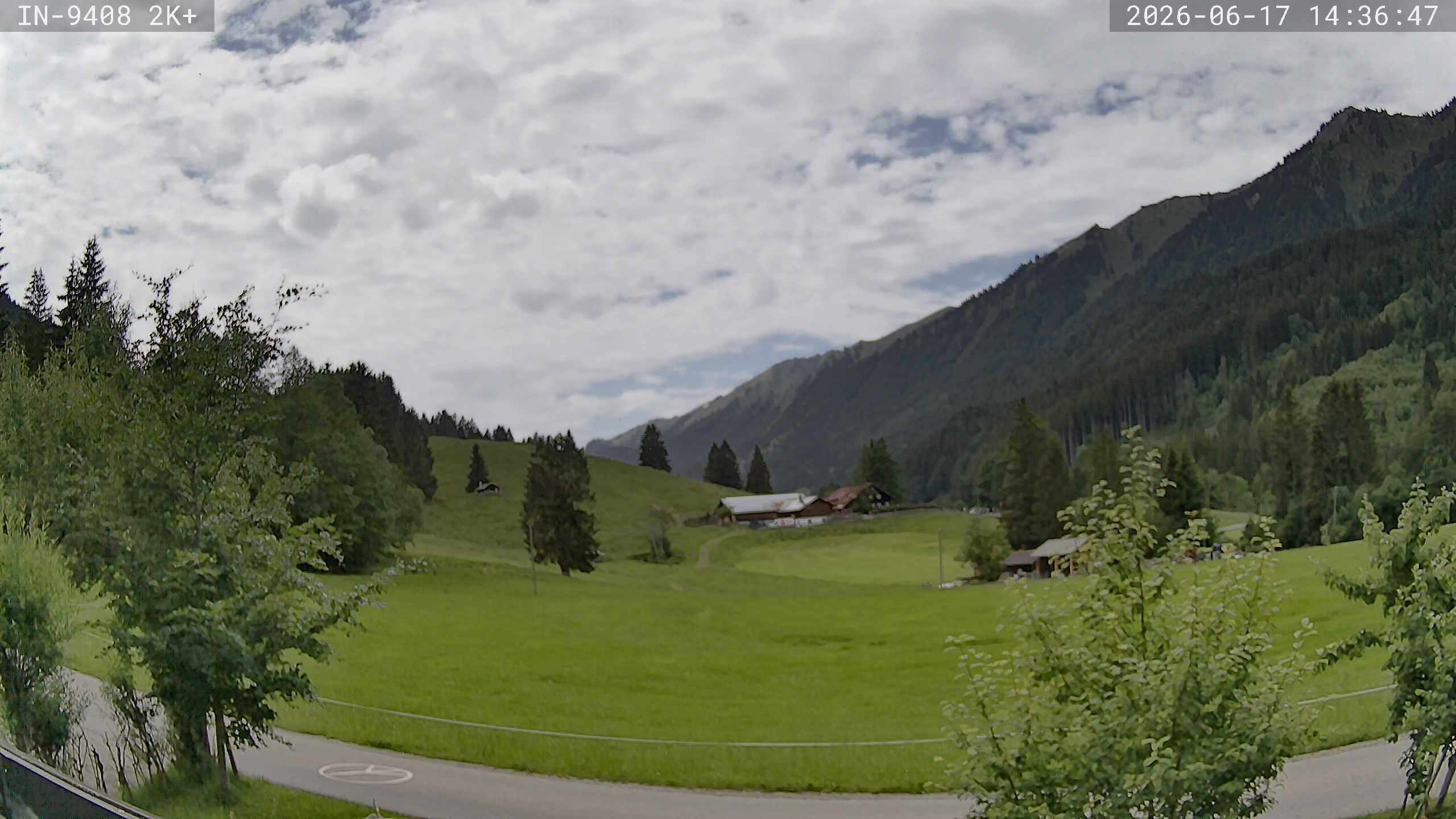 Archived image Webcam Guesthouse Heubethof (Blaichach)