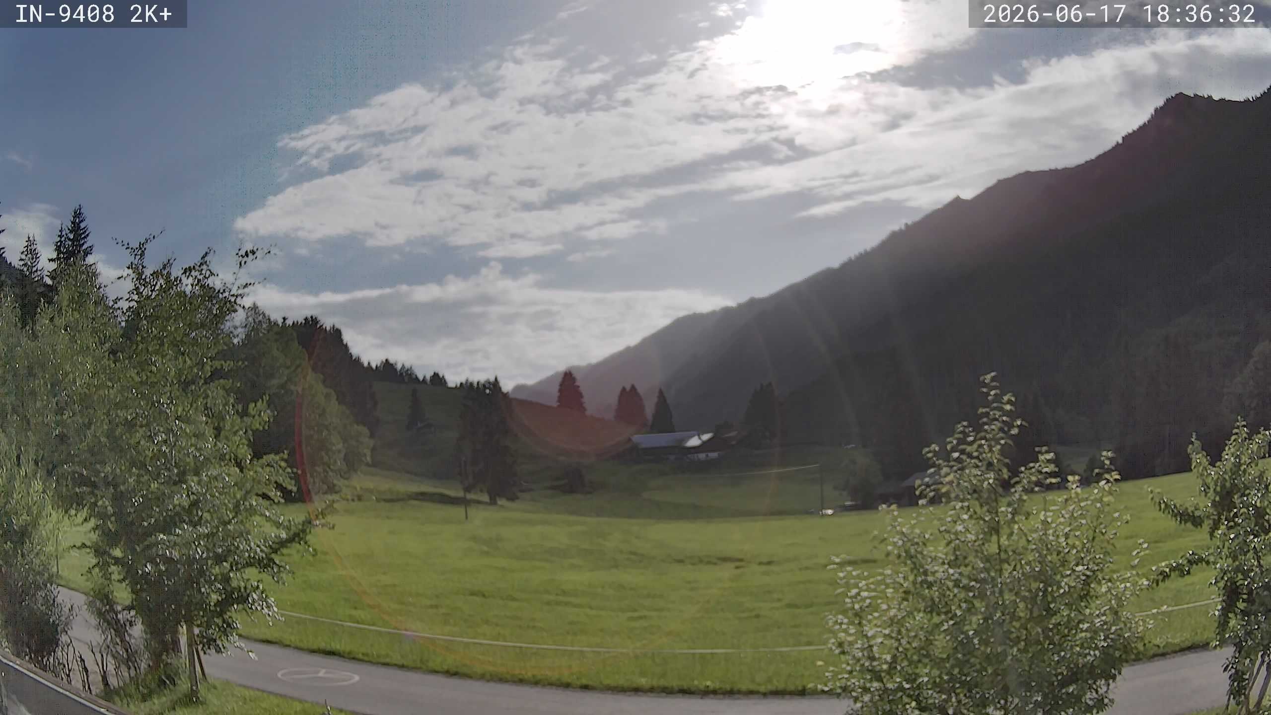 Archived image Webcam Guesthouse Heubethof (Blaichach)
