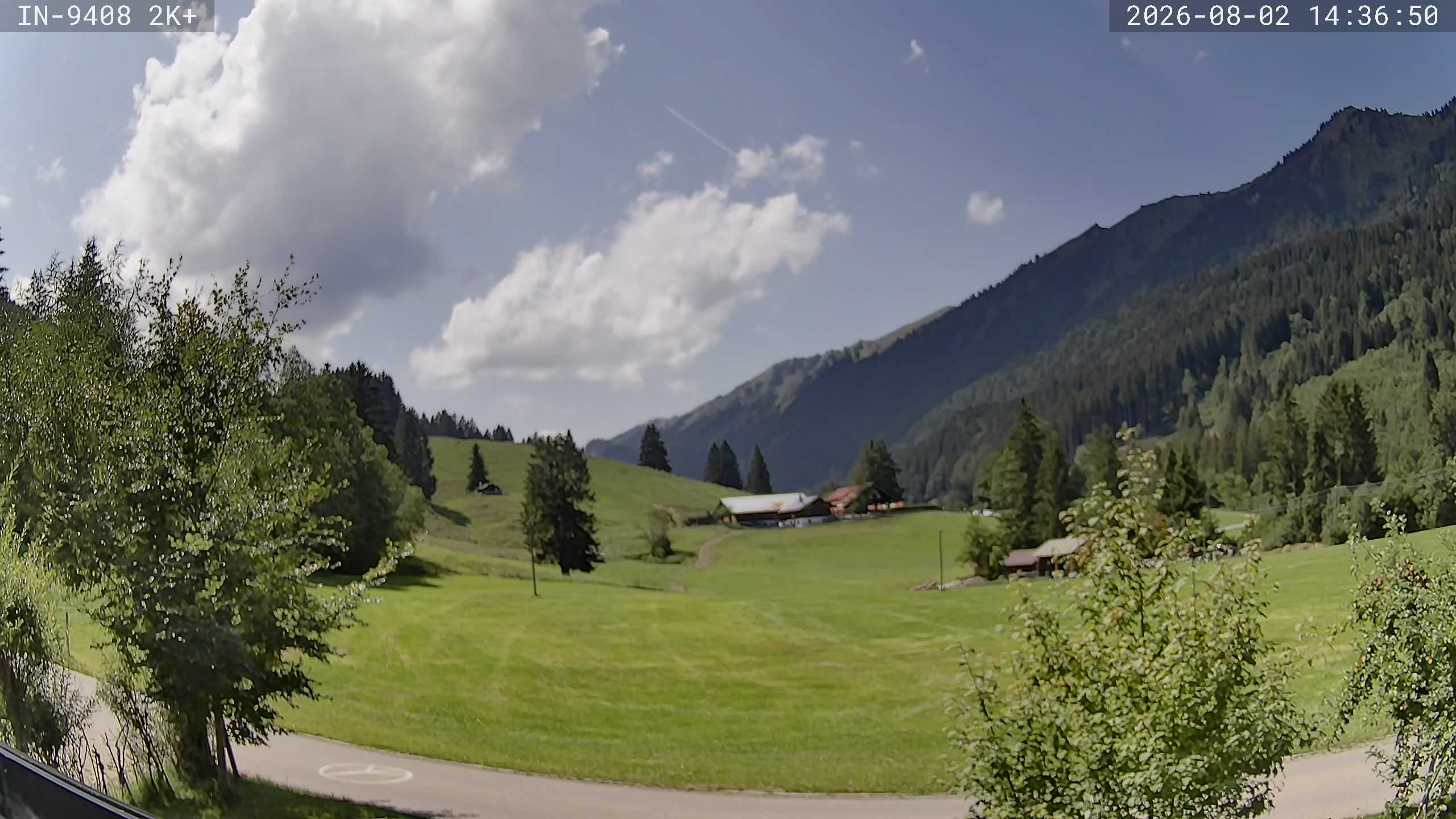 Archived image Webcam Guesthouse Heubethof (Blaichach)