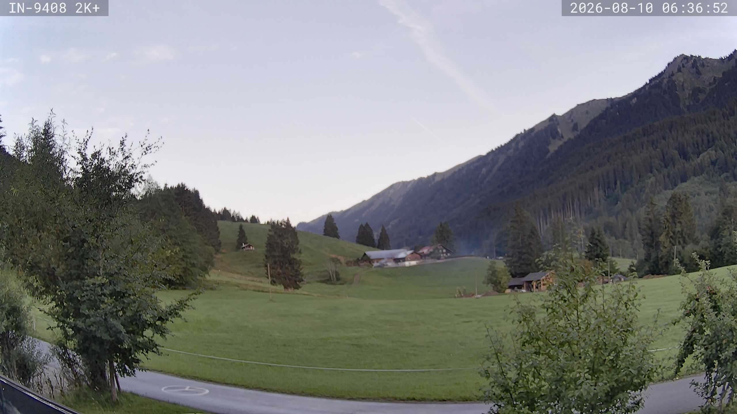 Archived image Webcam Guesthouse Heubethof (Blaichach)